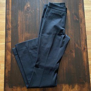 Banana Republic Size 8 Long Black Sloan Flare Pants